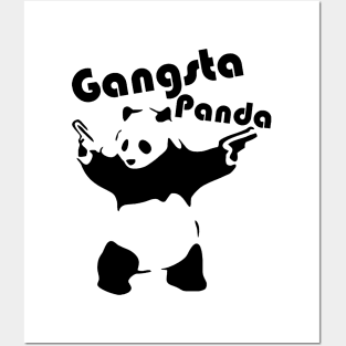 Gangsta panda Posters and Art